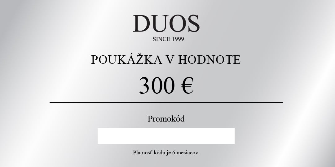 Digitálna darčeková poukážka 300€