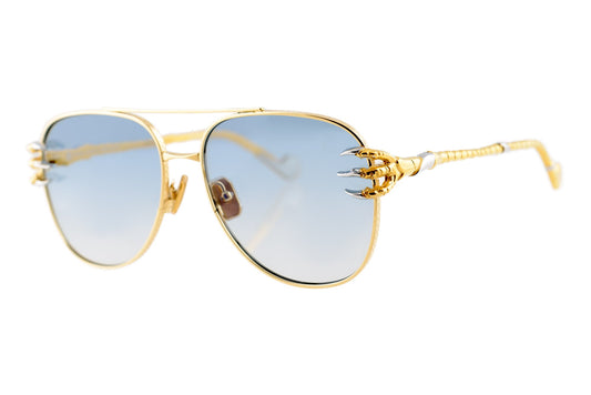 Anna Karin Karlsson - Claw Voyage - Gold Blue lens