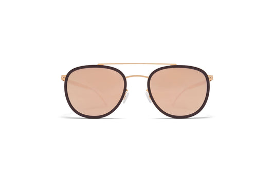 MYKITA HOPS MH8 Ebony Brown/Champagne Gold