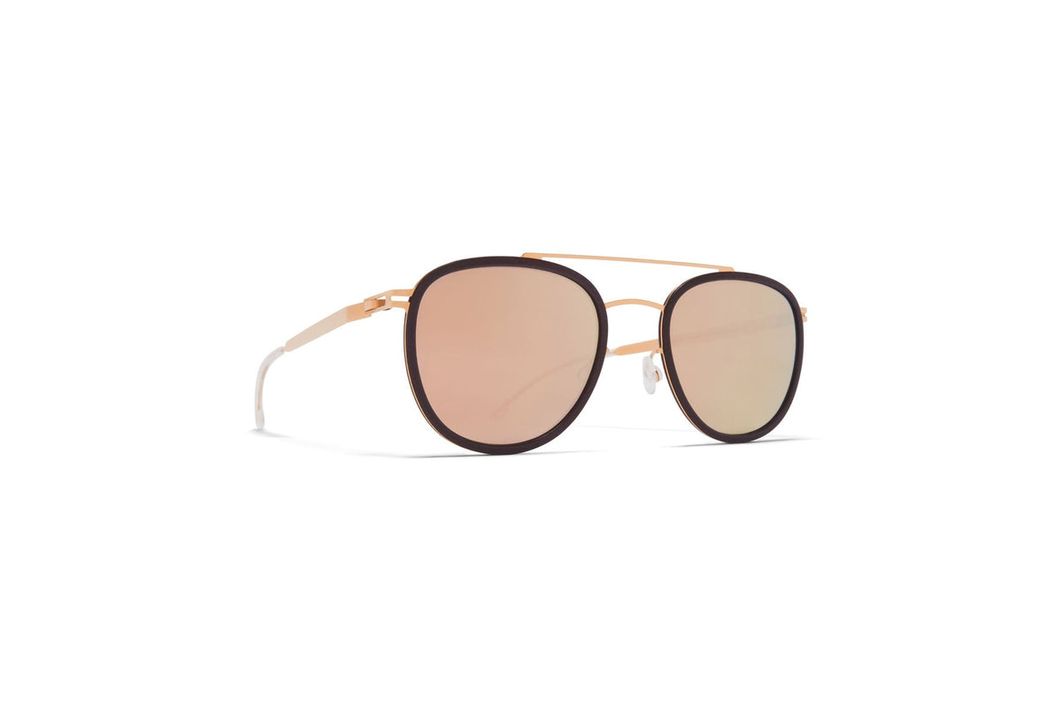 MYKITA HOPS MH8 Ebony Brown/Champagne Gold