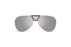 MYKITA PEPPER MH18 Taupe Grey/Shiny Silver