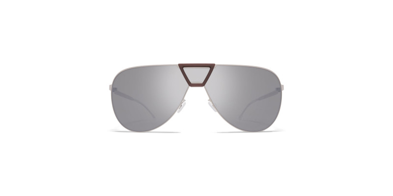 Mykita Pepper MH18 Taupe Grey/shiny Silver