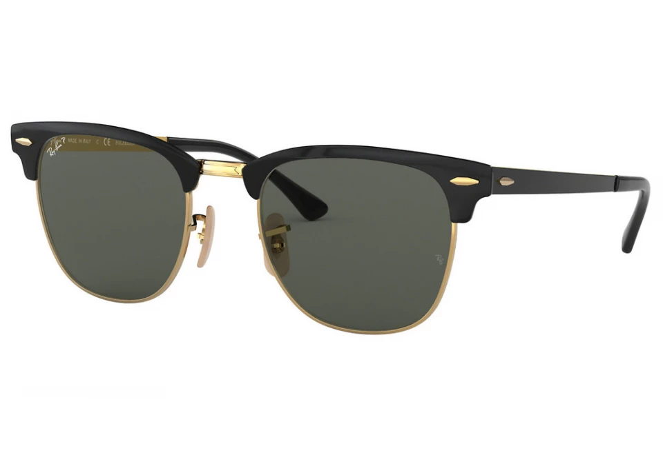 Ray-Ban RB3716 CLUBMASTER METAL 187/58 POLARIZED